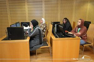 S&eacute;ance d&rsquo;apprentissage des diff&eacute;rents moyens de l&rsquo;acc&egrave;s aux ressources &eacute;lectroniques de la Bibliotheca Alexandrina