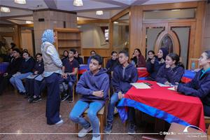 Visite des &eacute;l&egrave;ves du groupe de d&eacute;bat pour l'ann&eacute;e 2025/2026