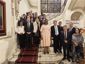 C&eacute;r&eacute;monie d'ouverture du mois de la Francophonie