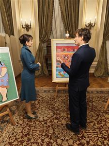 C&eacute;r&eacute;monie d'ouverture du mois de la Francophonie